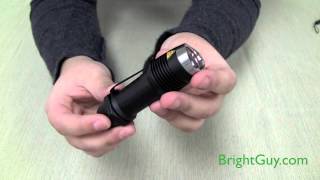 LED Lenser F1 Tactical Flashlight Review [upl. by Ruckman665]