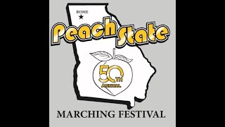 Adairsville High School Marching Band Peach State 2023 [upl. by Idorb396]