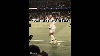 Pls use my new funk🔥💀 football edit realmadrid mbappe futbol funk messi ronaldo fyp [upl. by Iramo]