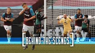 BEHIND THE SCENES  WEST HAM UNITED 11 ASTON VILLA [upl. by Holt]