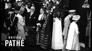 Belgian State Visit 1963 [upl. by Merrow]