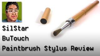 SilStar BuTouch Capacitive Paintbrush Stylus Review [upl. by Melborn]