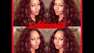 Review  Vivica A Fox Hair Collection  Deeep Lace Front  Olivia V [upl. by Anij]