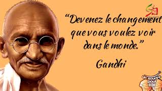 QUI ÉTAIT LE MAHATMA GANDHI FIGURE HISTORIQUE ET APÔTRE DE LA NONVIOLENCE [upl. by Laamak841]