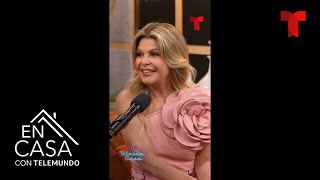 Itatí Cantoral habla de los memes de Soraya Montenegro  En Casa Con Telemundo [upl. by Adnam]