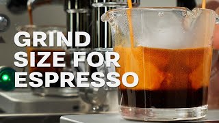 Best Grind Setting for Espresso  Dialing In [upl. by Airdnaz876]