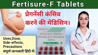 fertisure f tablet ke fayde  Amino acid Vitamins Minerals and Antioxidants Tablets [upl. by Haynor]