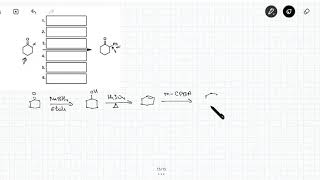 Transformar ciclohexanona en 2fenilciclohexanona [upl. by Esorrebma]