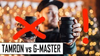 Tamron vs GMaster  Тест автофокуса  Косяк Тамрона [upl. by Ahsoyem]