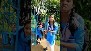 Ai bondhu ai dujon school ti 🥰 short video subscribe [upl. by Ahseinad]