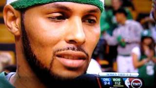 Eddie House on Rafer Alston quotThats what happens when you start bustin somebodys azzquot [upl. by Acitel766]