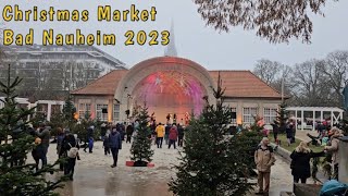 51Christmas Market Bad Nauheim 2023 GermanyParnPaPai [upl. by Jaela]