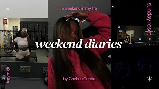 WEEKEND VLOG life of a GIRL in her 20s☆ commuting to uni GRWM cocktail night out gym  more [upl. by Aznaed]