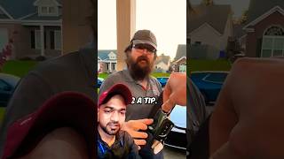 I Tipped A Pizza Delivery Driver A Car 😱  shorts ad pizzadelivery mrbeast mrbeastshorts [upl. by Fulbright]