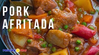 Chicken Afritada sa Gata Recipe  Filipino Chicken Stew [upl. by Archangel]