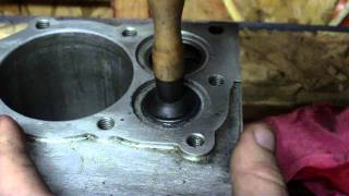 How to Reseat  Lap Valves Basic Valve Job [upl. by Cusick]