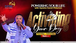 EMPOWERING YOUR LIFE BY ACTIVATING YOUR DAY OCTOBER 29 2024  APOSTLE DR DAVID PHILEMON [upl. by Larrabee]