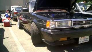 1988 Toyota Cressida MX73 with 1UZ from LS400 on Sportmax 962s XXRs and NRG Quick release combo [upl. by Noirda437]