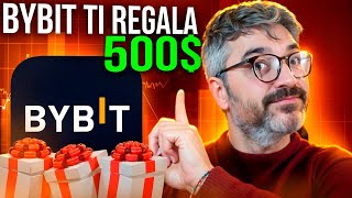 Bybit ti Regala 500 per fare Trading GRATIS fino al 18 Dicembre🤩 [upl. by Ecirtahs]