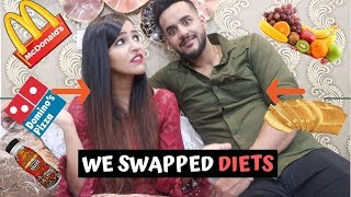 I SWAPPED Diets with my BROTHER EPIC FAIL [upl. by Wendi]