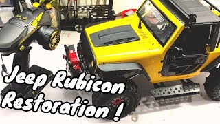 110 RC Crawler  Jeep Rubicon 275mm Restoration [upl. by Kreegar400]