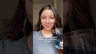 The only homemade drink you need for reducing dark spots hyperpigmentation [upl. by Keel448]