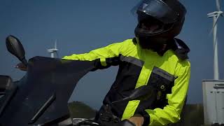 Traje Impermeable para moto y ciclismo Motowolf 0402 210T [upl. by Aliber]