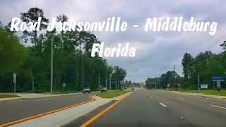 Road Jacksonville  Middleburg Florida  I295  Blanding Blvd [upl. by Rennold309]