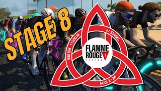 Flamme Rouge Racing Stage stage 8 Tire Bouchon Race [upl. by Johannes]