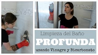 COMO LAVAR EL BAÑO FACIL Y RAPIDO LIMPIEZA PROFUNDA Y ECÓLOGICA [upl. by Katie58]