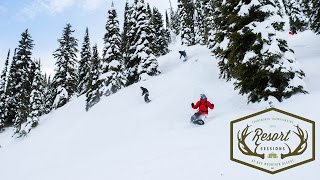 Resort Sessions RED Mountain British Columbia  TransWorld SNOWboarding [upl. by Finkelstein]