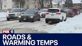 Wintry mix further frustrates drivers  FOX6 News Milwaukee [upl. by Dayir]