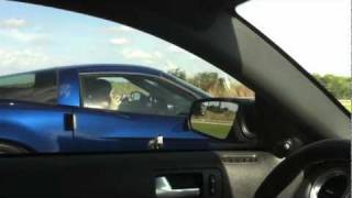 2011 GT500 vs C6 Corvette Z06 [upl. by Michell]