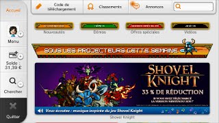 eShop Wii U EUR  New MUSIC  SHOVEL KNIGHT s Theme [upl. by Lehet]