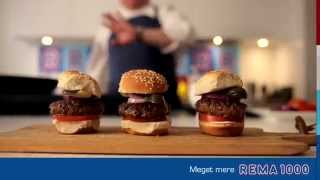 Sliders – med denne nemme sliders opskrift kan du lave en lækker klassisk sliders burger  REMA 1000 [upl. by Manard]