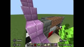 Simple 121 auto sugar cane farm for Minecraft BedrockPE [upl. by Ailuj]