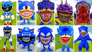 EVOLUTION OF ALL NEW SONIC SMILING CRITTERS POPPY PLAYTIME CHAPTER 3 In Garrys Mod [upl. by Howey]