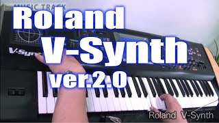 Roland VSynth ver 20 DemoampReview English Captions [upl. by Anairad]