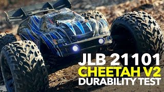 JLB 21101 Cheetah V2 First Bash Durabiltiy Test amp Impressions [upl. by Ahsaeyt]