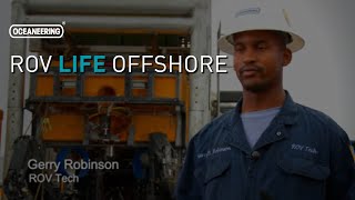 ROV Life Offshore  Oceaneering [upl. by Nanci]