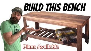 How To Build a Bench  Easy DIY Bench [upl. by Pippy]