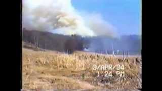 April 3 1994 Augusta Wildfire [upl. by Ahsart607]