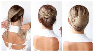 😍 8 EASY DIY Elegant Hairstyles Compilation 😍 Hairstyle Transformations [upl. by Niarfe]