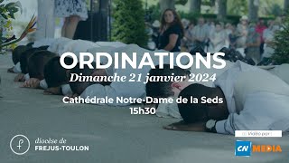 Ordinations du 21 janvier 2024 [upl. by Sirahs]