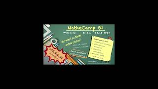 Mathecamp 59 Klasse Mathe mal anders erleben [upl. by Schwitzer]