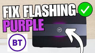 How To Fix BT Smart Hub Flashing Purple amp No Internet [upl. by Tung]