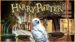 Welcome to Diagon Alley 🔮 ASMR Harry Potter amp Philosophers Stone Ambience ✨Walkthrough Shops 📚⚗️🧙 [upl. by Artenek138]