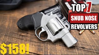 TOP 7 Best Snub Nose Revolvers For CCW 2022 [upl. by Aracot]