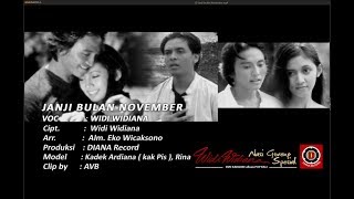 Widi Widiana  Janji bulan November [upl. by Stanislas]