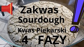 Zakwas kwas piekarski sourdough Co jest ważne  Odc 1 [upl. by Sheela]